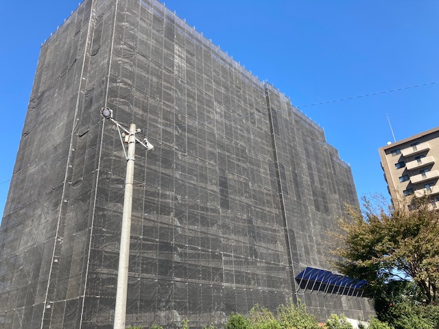 Ｒマンション大規模改修足場仮設工事