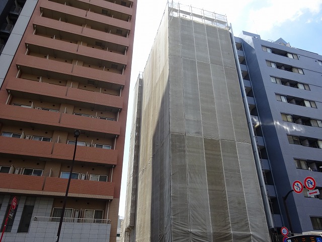 Оビル足場仮設工事