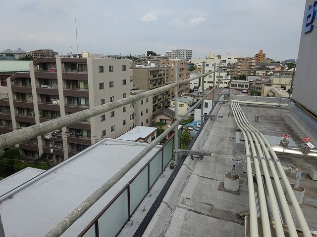 Ｓマンション　屋上防水工事用手すり設