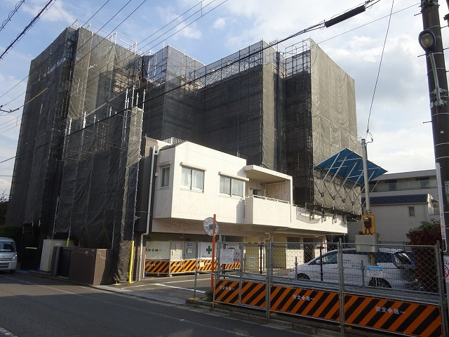 Ｂマンション北改修くさび足場仮設工事