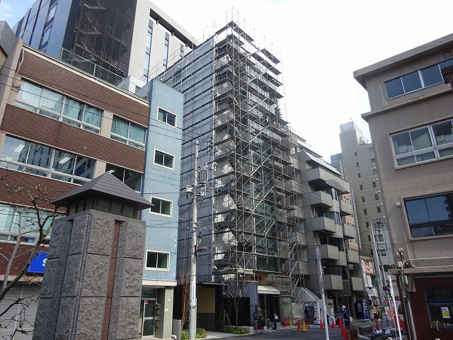 Ｓビル改修足場仮設工事