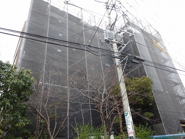Ｓハイム改修足場仮設工事