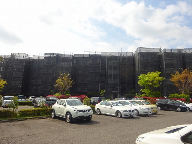 Ｖマンション　大規模改修足場仮設工事