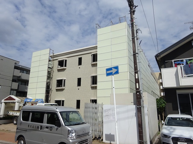 Ｓマンション解体足場仮設工事