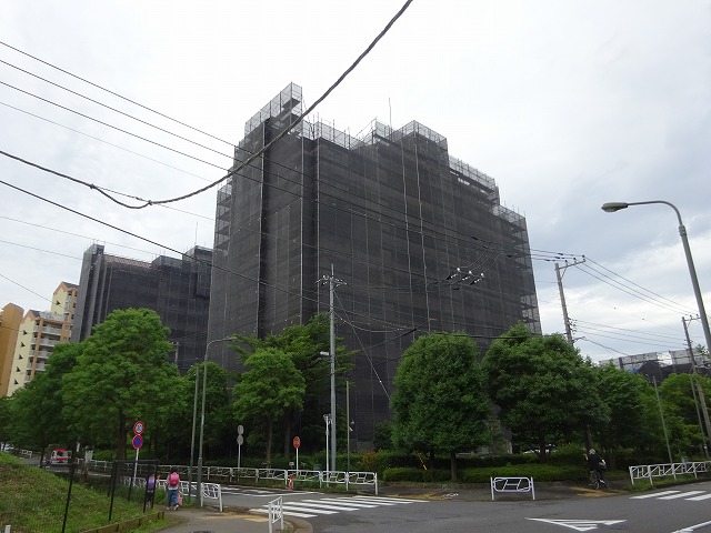 Ｎ団地大規模改修仮設足場工事