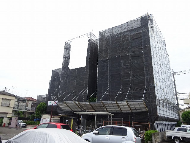 Ｒマンション大規模改修足場仮設工事