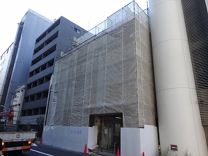 Kビル改修工事足場仮設工事