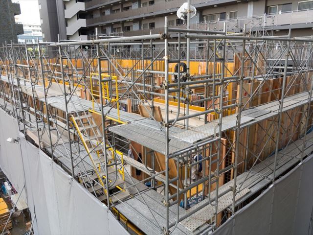 さいたま市・足場架設工事